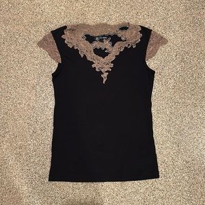 vintage lace top